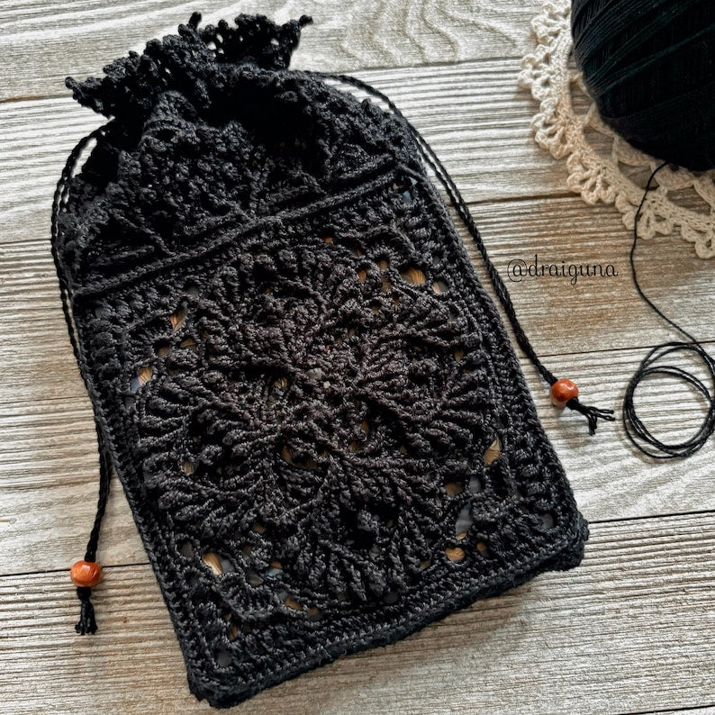 Elemyst Pouch Crochet Pattern (English Only), Digital Download, PDF